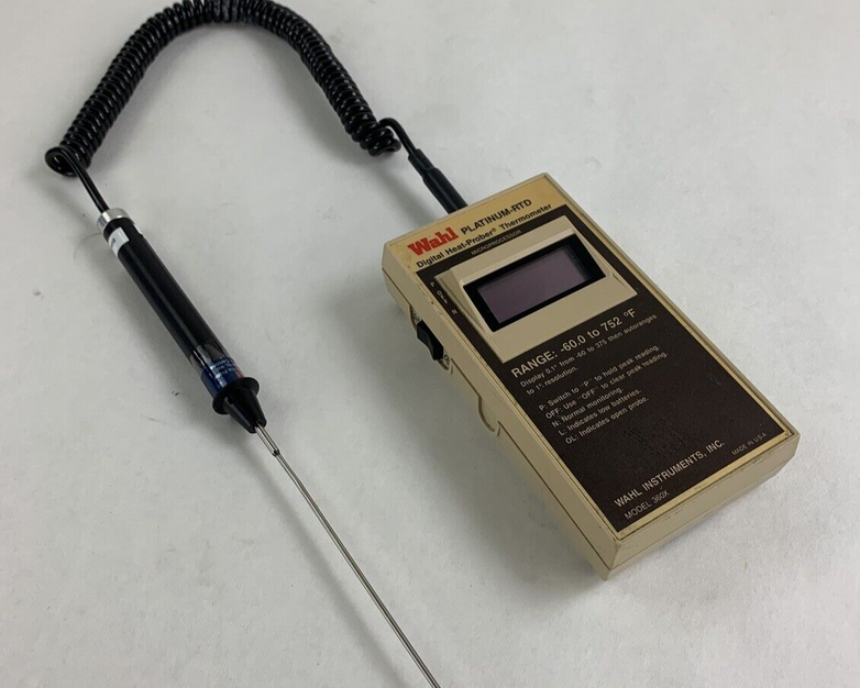 Wahl 360X Microprocessor Circuit Heat-Prober Thermometer Power Tested