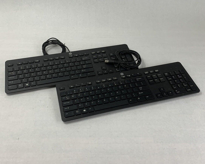 HP PH0U Slim USB Wired Keyboard (Lot of 2)