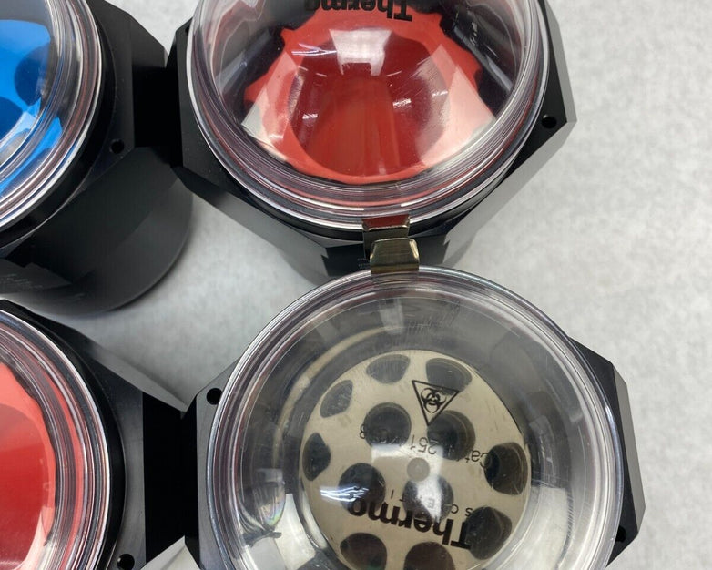 Lot of 6 Thermo Scientific Cat No. 11178135 P60/RP6 Centrifuge Buckets