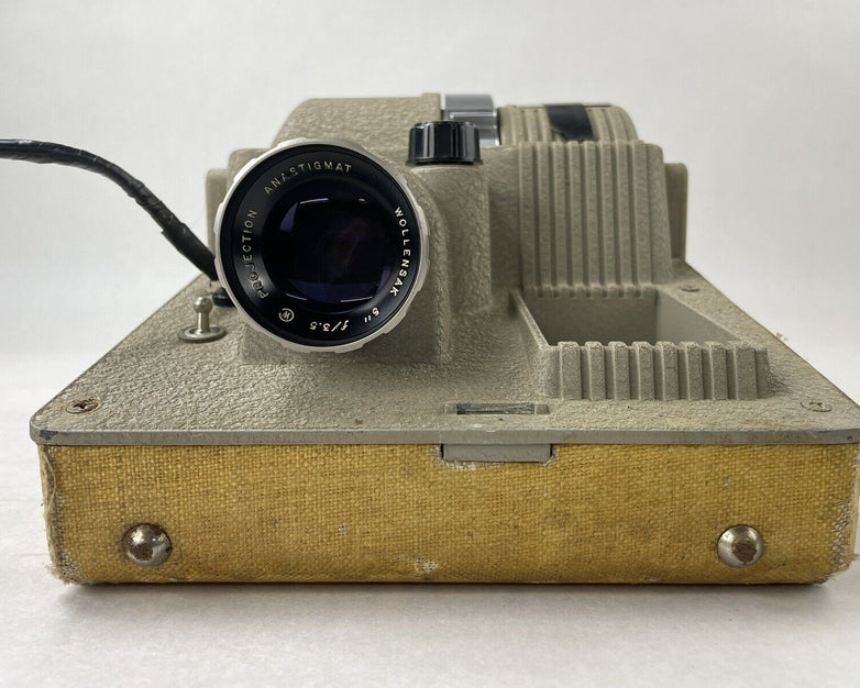 Revere P-444 Slide Projector With Case - Untested Parts Only