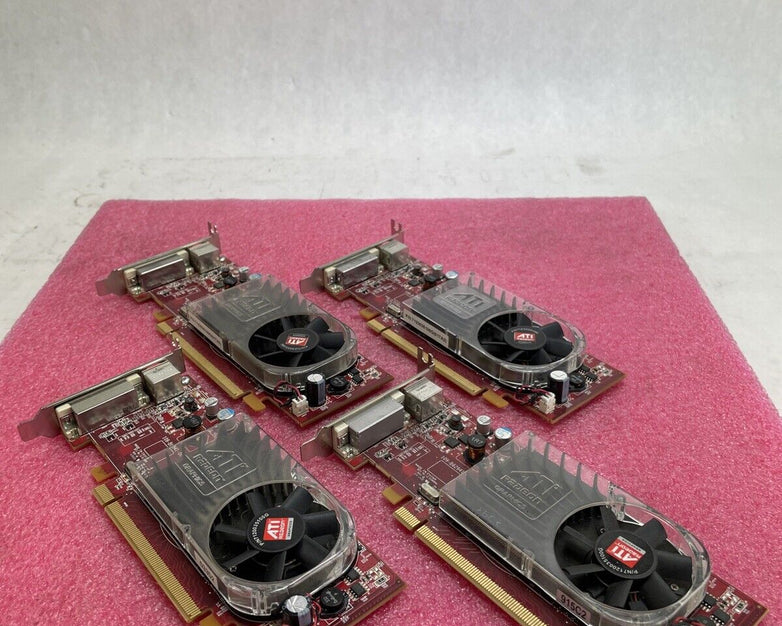Lot of 4 AMD Radeon HD 2400XT Pro 256MB PCI-e ATI-102-B62902(B)
