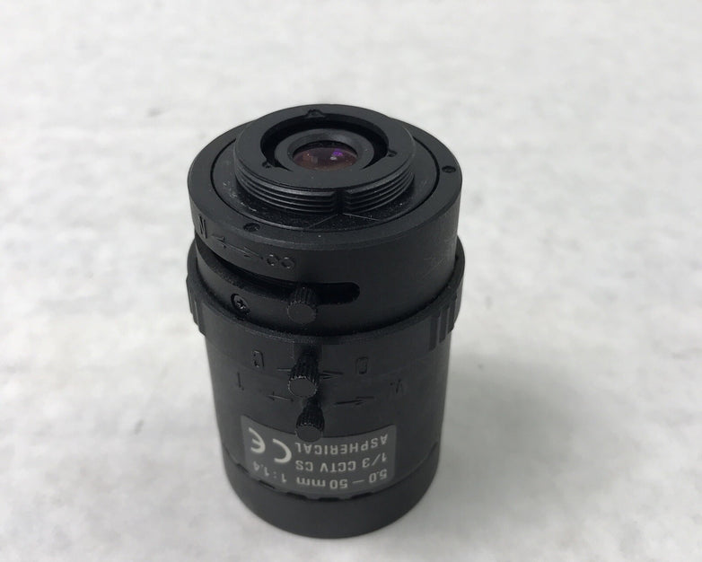 Security Camera Lens 5.0-50mm 1:4 1/3 CCTV CS Aspherical