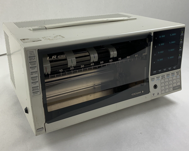 Yokogawa LR4100E Multipen Recorder 371141 -B-0/D/FDD Powers On