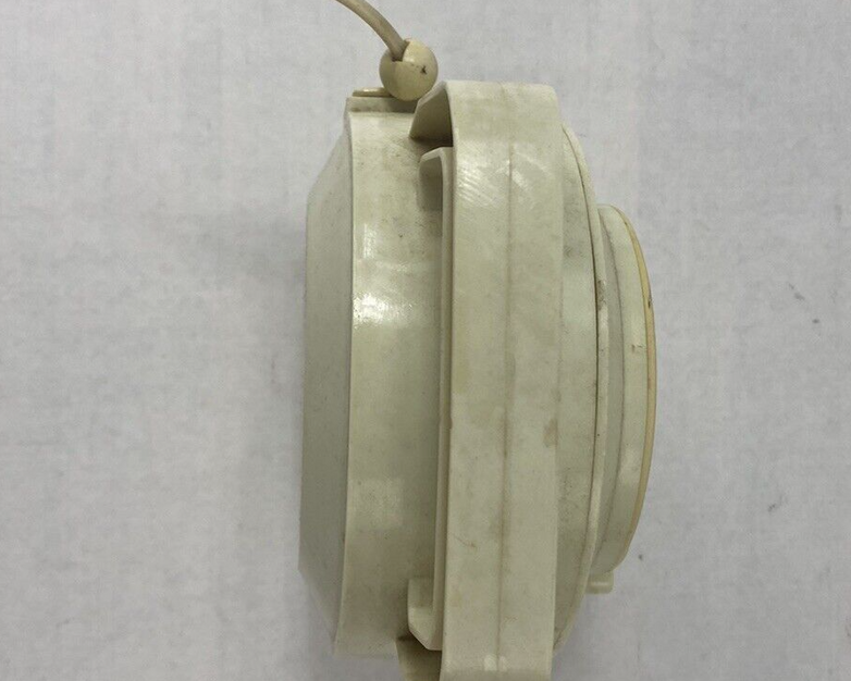 Vintage PORT-A-PHONE Leviton Cable 50 Foot Telephone Cord Reel Double Outlet