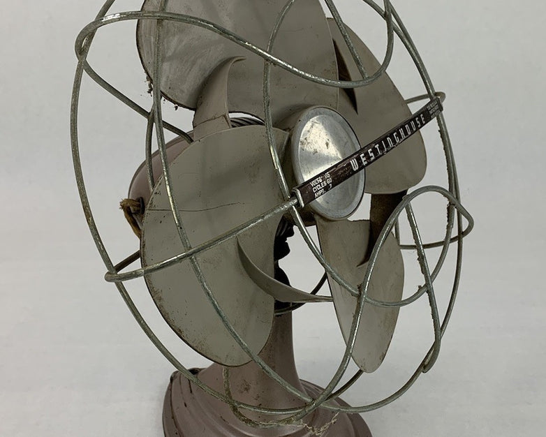 Westinghouse Y-4693 Vintage Desktop Fan - Parts or Repair