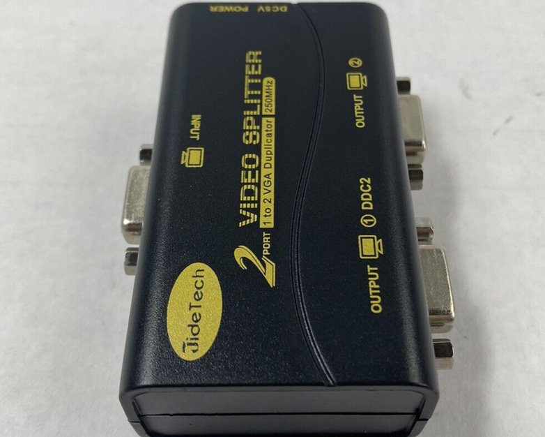 JideTech VGA Video Splitter 1 to 2 VGA Duplicator X001EHFN0L