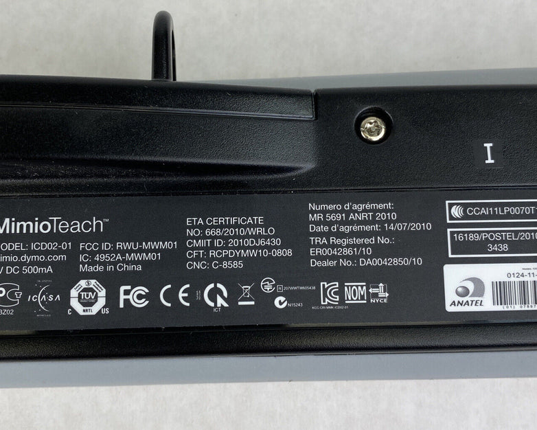 Dymo ICD02-01 Mimio Teach Interactive Whiteboard Replacement Bar Only