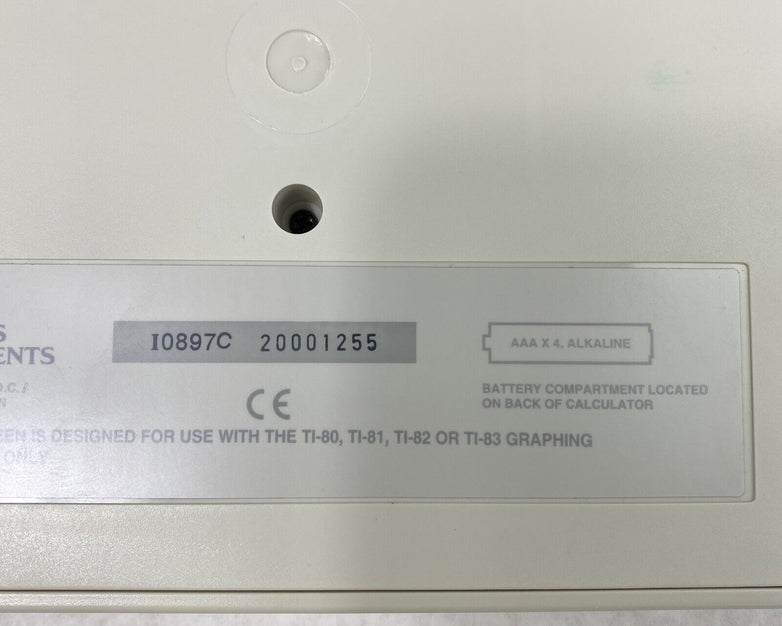 Texas Instruments I0897C TI-80, 81, 82, 83 Viewscreen UNTESTED