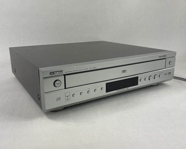 Yamaha DV-C6660 5 Disc DVD Player Power Tested No Remote