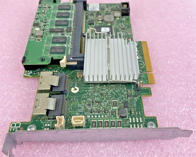 Dell 0Y421J Poweredge R710 R610 PCI-e 6Gbs SAS RAID Controller Card + RAM 0XXFVX