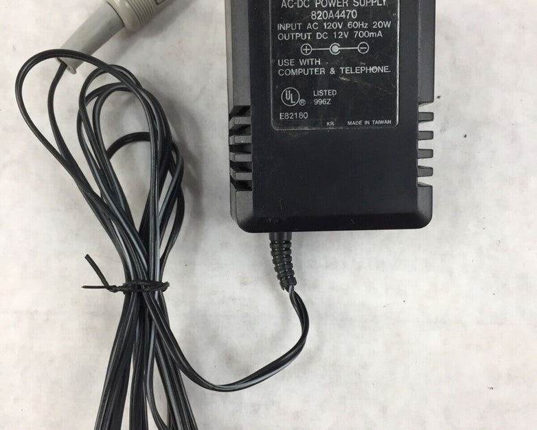 Tamura Class 2 Transformer 820A4470 IN 120V 60Hz 20W OUT 12V 700mA