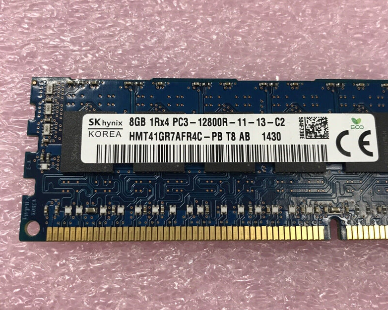 SK Hynix 24GB 1Rx4 PC3-12800R-11-13-C2 RAM HMT41GR7AAFR4C Lot of 3