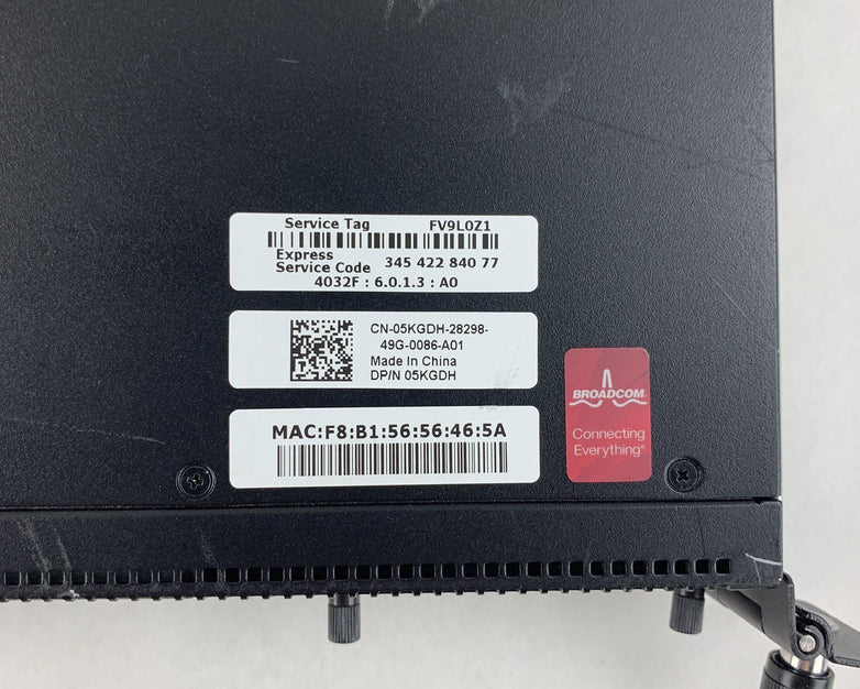 Dell N4032F Power Connect 8132F 24 Port Ethernet Switch Tested Reset