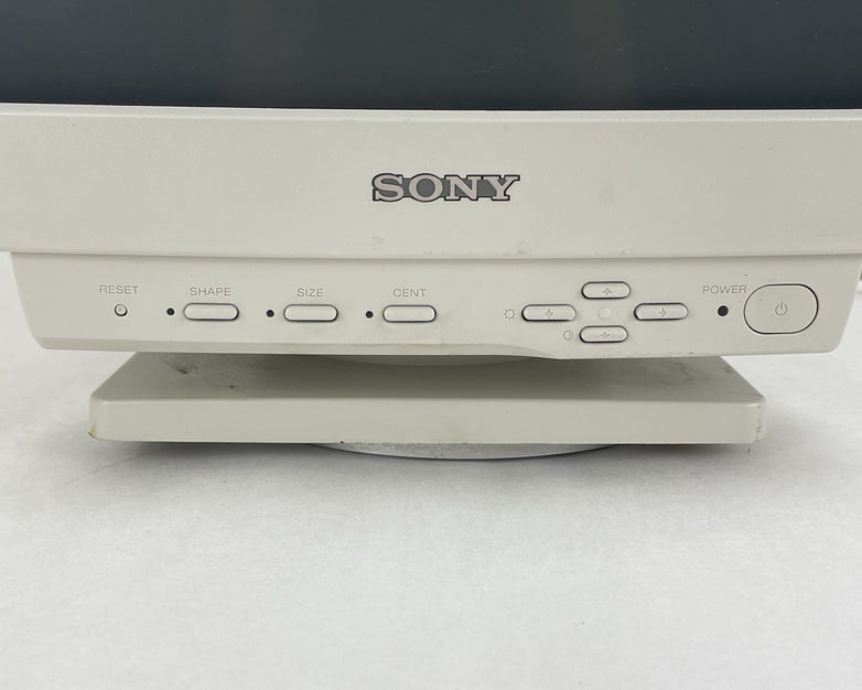 Sony 100SX CPD Trinitron Multiscan CRT VGA Monitor Tested