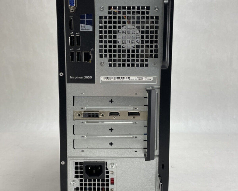 Dell Inspiron 3650 SFF Intel Core i7-6700 3.4GHz 16GB RAM No HDD No OS