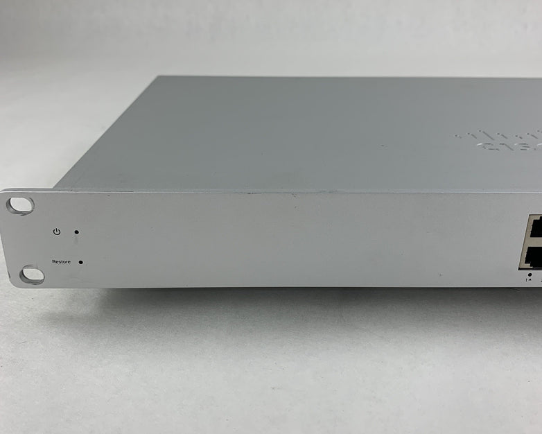 Meraki Cisco MS220-24P 24-Port Gigabit PoE+ Network Managed Switch Tested Reset
