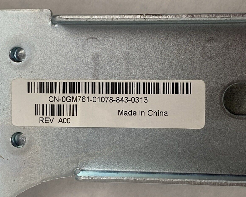 Dell UN443 GM761 WC369 RP267 Left and Right 2U PowerEdge Server Rapid Rail Set