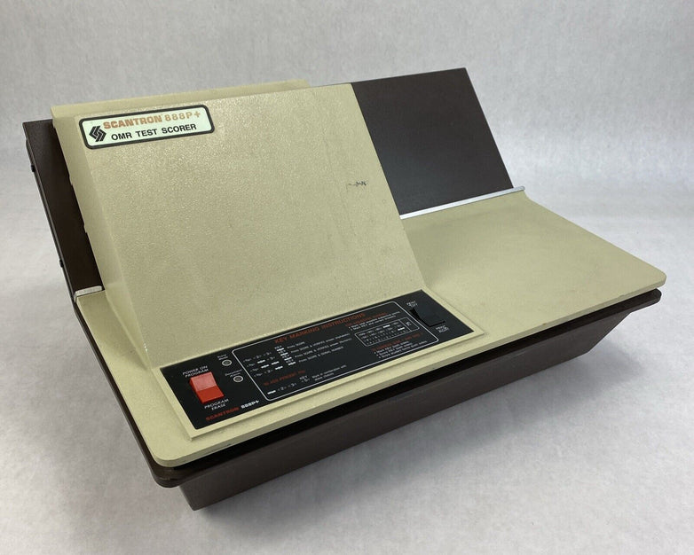 Scantron 888P+ Test Scoring Machine - For Parts or Repair