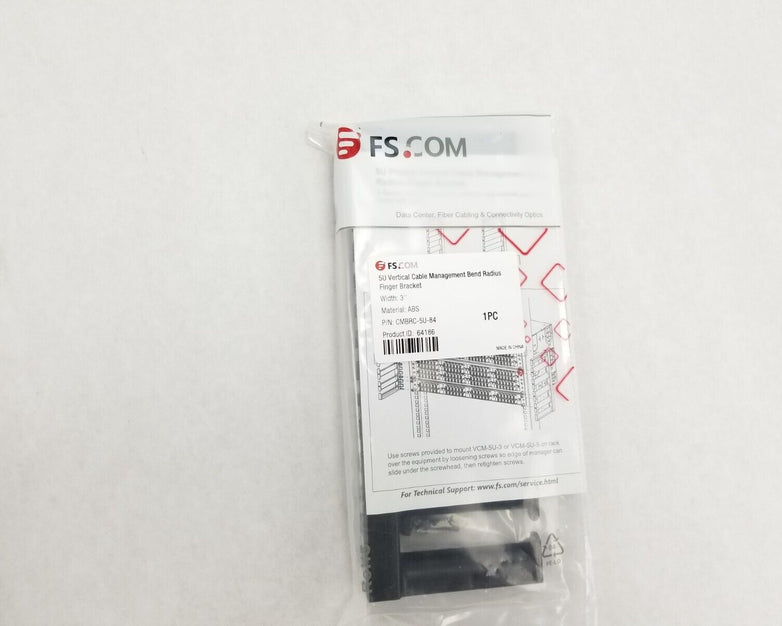 Lot of (8) CMBRC-5U-84 5U Vertical Cable Management Bend Radius Finger Bracket