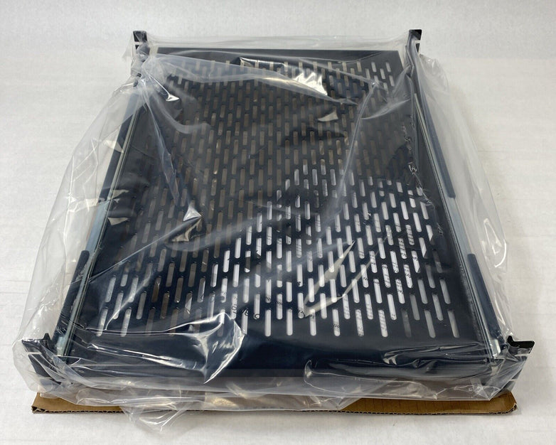StarTech UNISLDSHF19 2U Adjustable Depth Vented Sliding Rack Mount Shelf