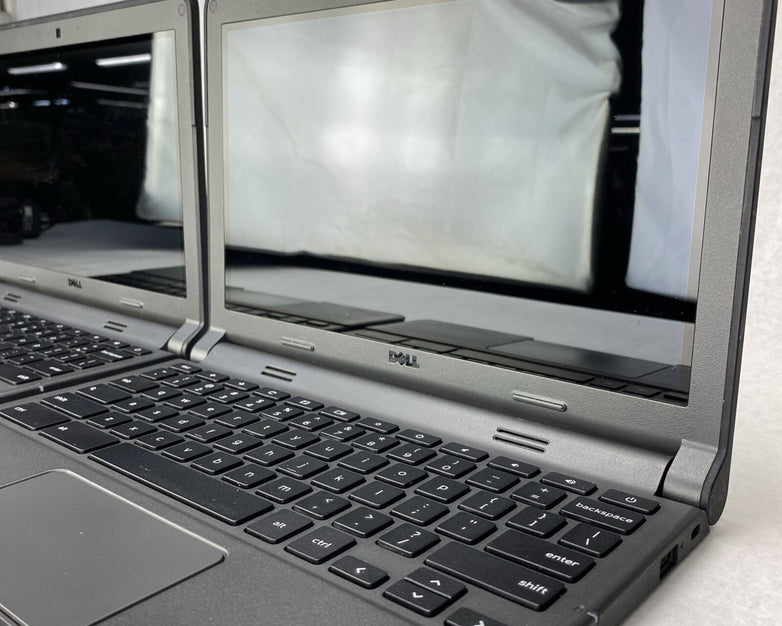 Dell Chromebook 11 3120 P22T 11.6" TouchScreen Tested Reset AC Adapter Lot Of 2