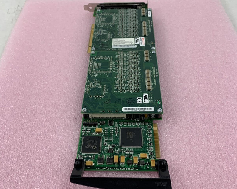 AI-Logix Audio Codes NGX240 910-0314-001 24-Channel PCI Card w/ 910-0315-001