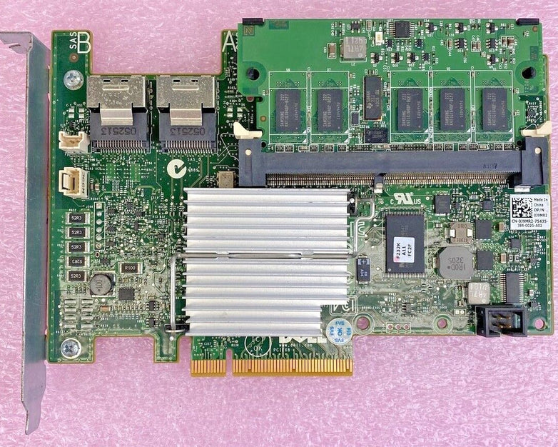 Dell 0Y421J Poweredge R710 R610 PCI-e 6Gbs SAS RAID Controller Card + RAM 0XXFVX
