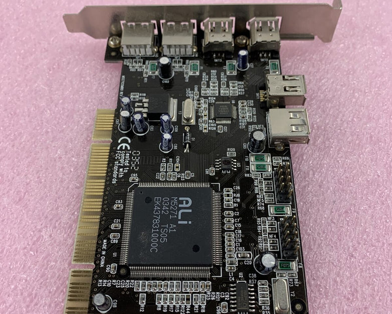 SYBA M5271COMBO USB 2.0 Firewire Combo Controller Card