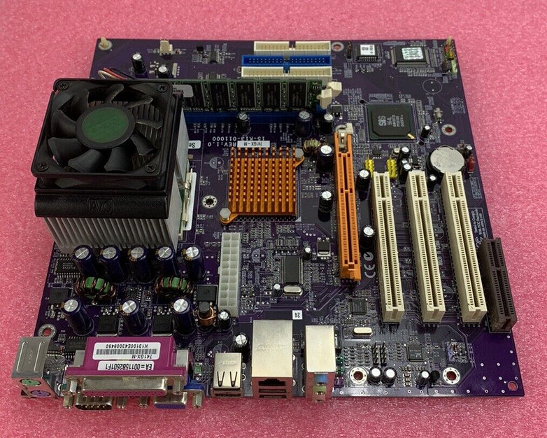 SIS-741 Motherboard AMD Sempron 1GHz 512MB RAM w/Shield