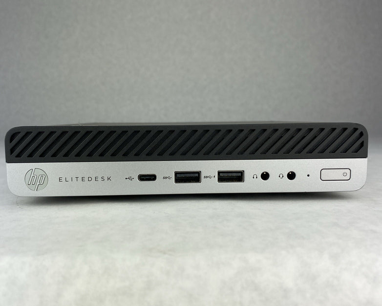 HP EliteDesk 800 G4 DM 35W Six Core i5-8500T 2.10GHz 1x8GB RAM WiFi No AC HDD OS