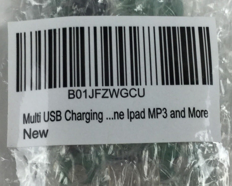 B01JFZWGCU Multi USB Charging Board (Ipad MP3) Factory Sealed Bag of 2