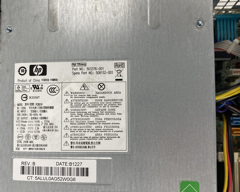 HP 6005 Pro SFF AMD Athlon II x2 B26 3.20GHz 4GB RAM No HDD No OS