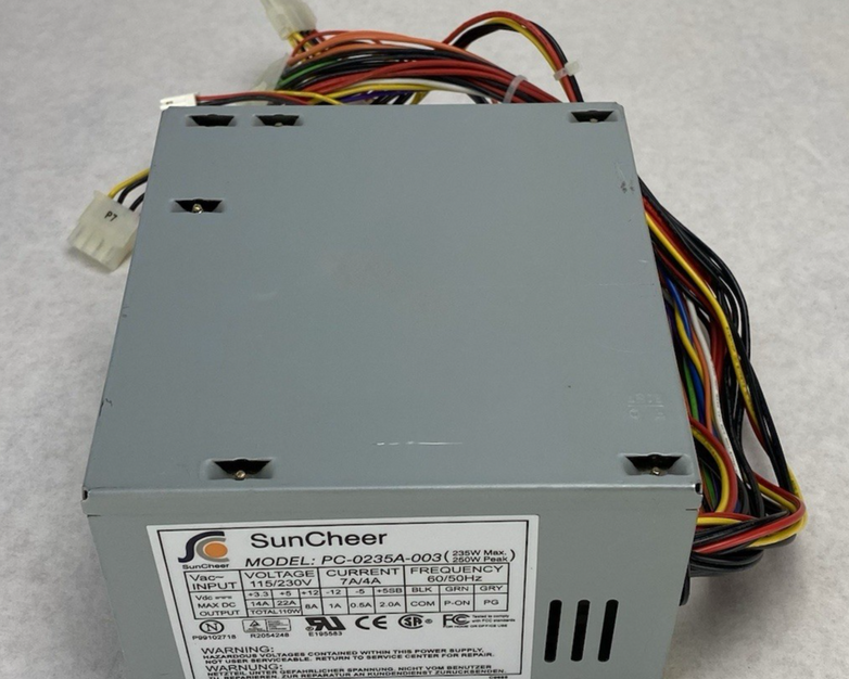 Sun Cheer PC-0235A-003 235W Power Supply