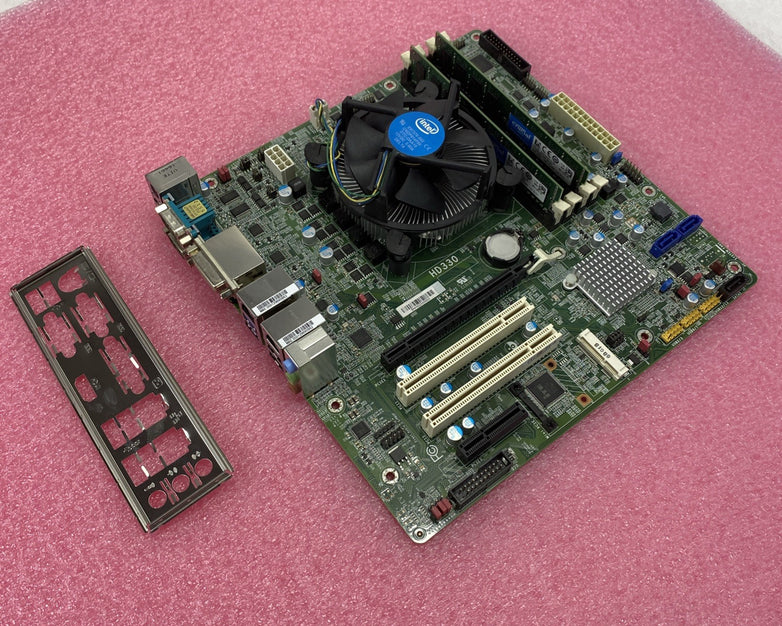 DFI HD330-Q870R Motherboard Intel Core i5-4670 3.40GHz 4GB RAM w/ Shield