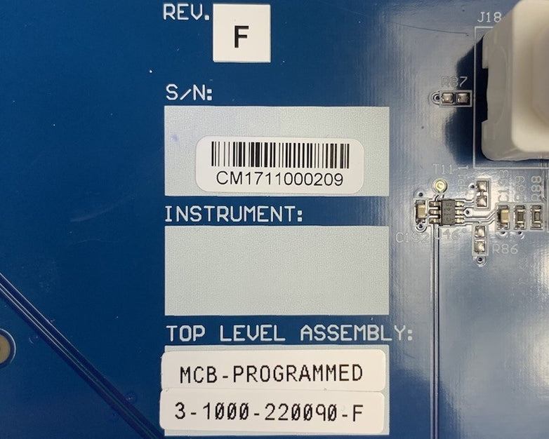 MCB v2 3-1000-220090-F 3-1000-220076 Rev F 126-B4-E1 Assembly Sector Imager