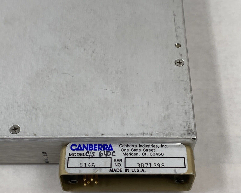 Canberra PAD 814A Preamp Amplifier Discriminator