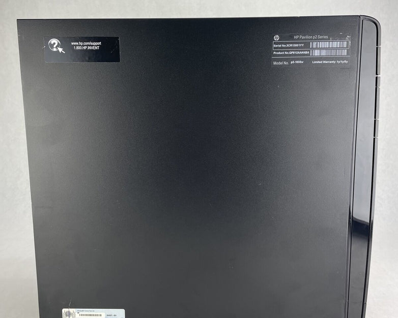 HP Pavilion P2-1033 MT AMD E-300 1.3GHz 3GB RAM No HDD No OS