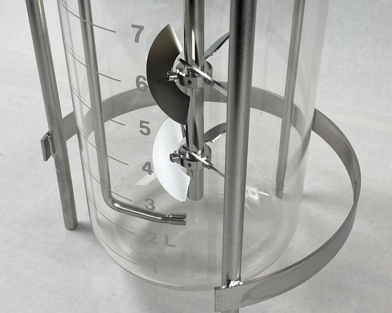 Sartorius 8L Liter Glass Vessel Bioreactor