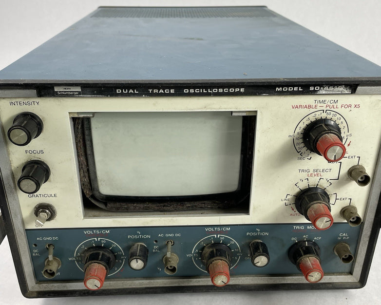 Heathkit Dual Trac Oscilloscope Model IO-4510 Untested