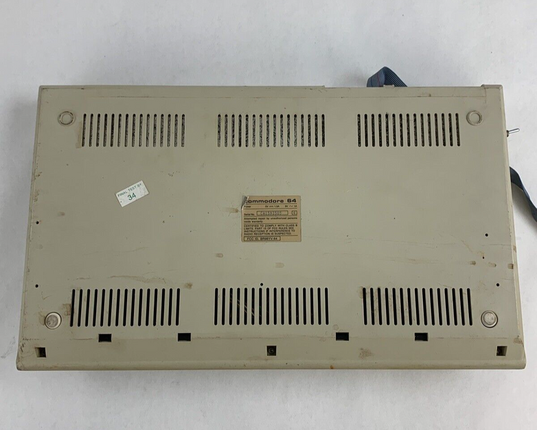 Commodore 64 64C Computer System Boots w/PSU, NKP Deluxe Keypad, and Manuals