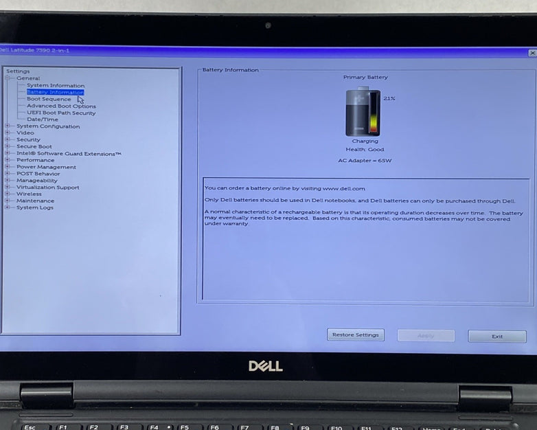 Dell Latitude 7390 2 in 1 13.3" Touch i5-8350U 1.70 GHz 8 GB RAM No HDD No OS