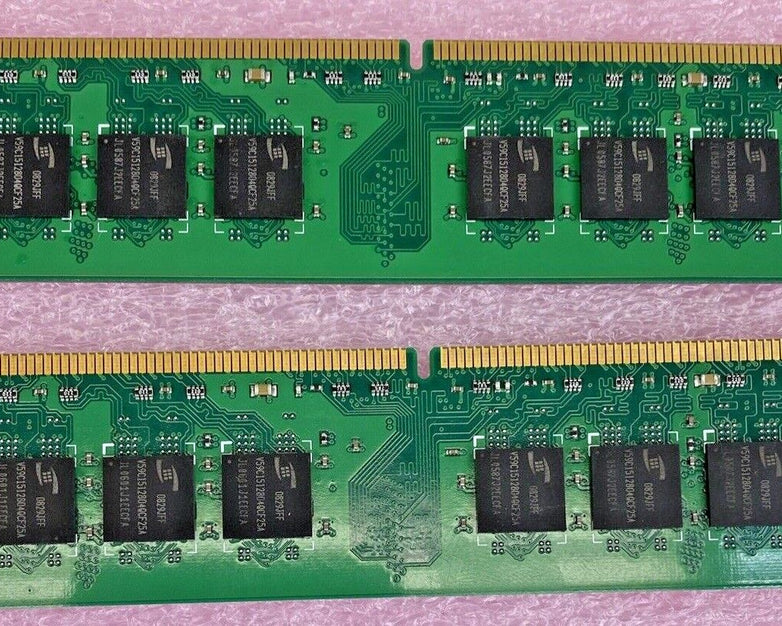 4x 1GB ProMOS V916765K24QCFW-G6 2Rx8 DDR2 800MHz CL6 PC2-6400U-66-12-E0