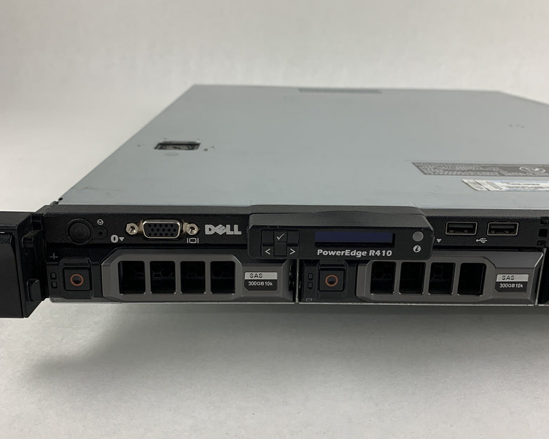 Dell PowerEdge R410 Server 2x Xeon E5606 2.13GHz 4 GB RAM Perc S300 NO HDD NO OS