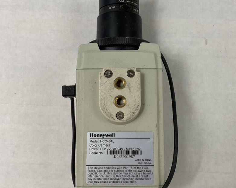Honeywell HCC484L CCTV Color Camera 1/3" 1.8-3.6mm Lens For Parts or Repair