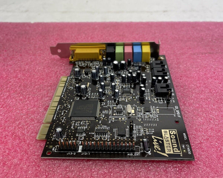 Creative Labs Sound Blaster Live! CT4830 PCI Audio Card