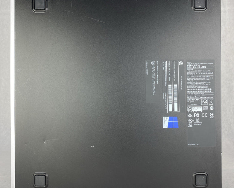 HP EliteDesk 800 G3 SFF Intel Quad Core i5-7500 3.40GHz 16GB RAM No HDD No OS