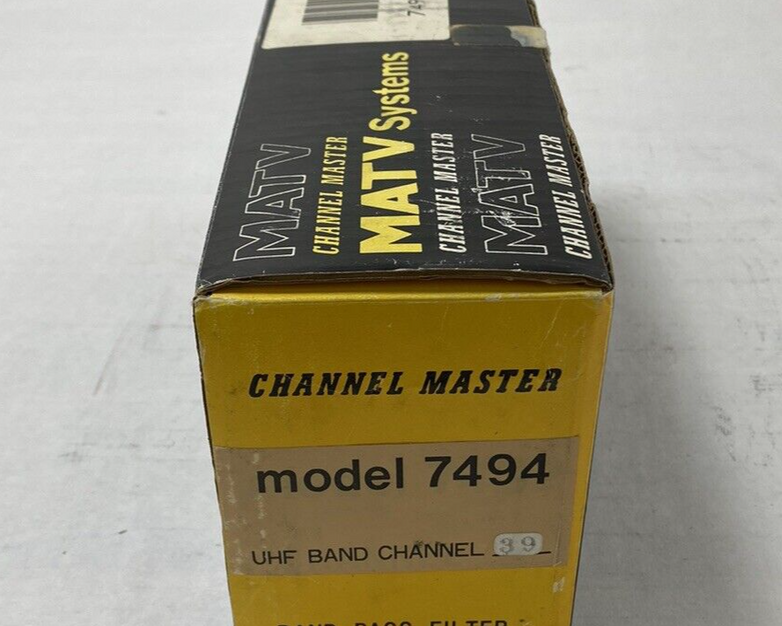 Channel Master MATV Systems Model 7494 Band Pass Filter UHF Band Channel 39