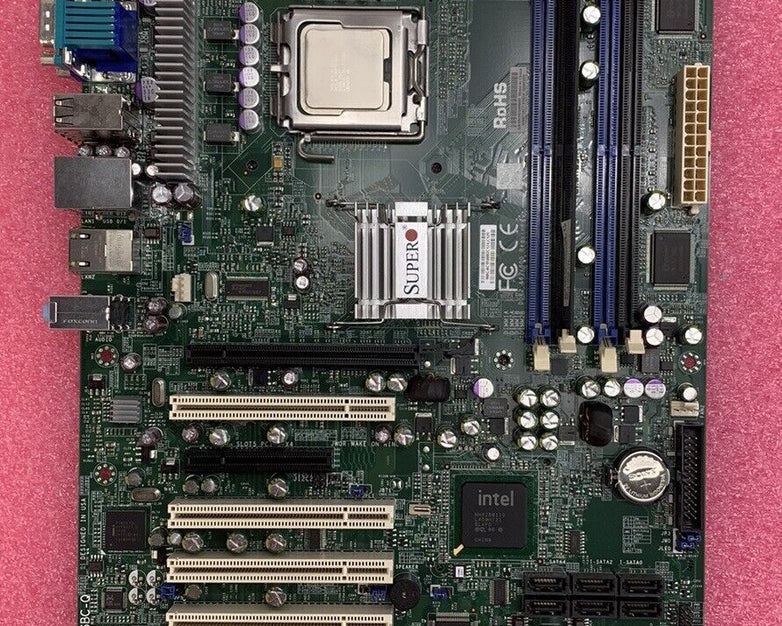 SuperMicro C25BC-Q Motherboard Intel Core 2 Quad 3GHz 512MB RAM w/Shield