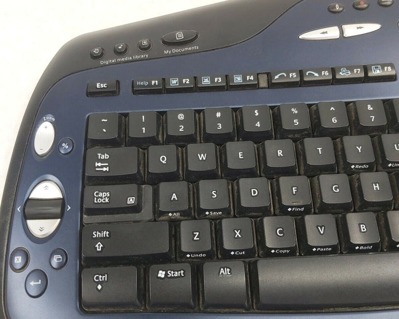 Logitech Y-RR54 LX-700 Cordless Wireless Keyboard CANADA 210 No Mouse/Dongle