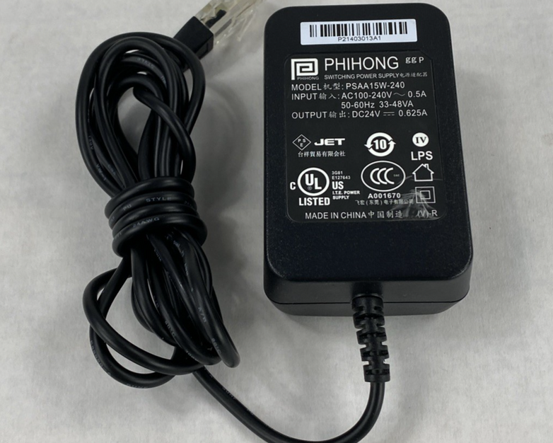 Phihong PSAA15W-240 24V 0.625A 15W Power Supply Lot of 3